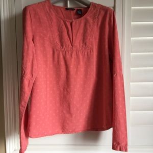 American Eagle 100% cotton red top